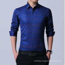 New design business solid color professional casual men's shirts